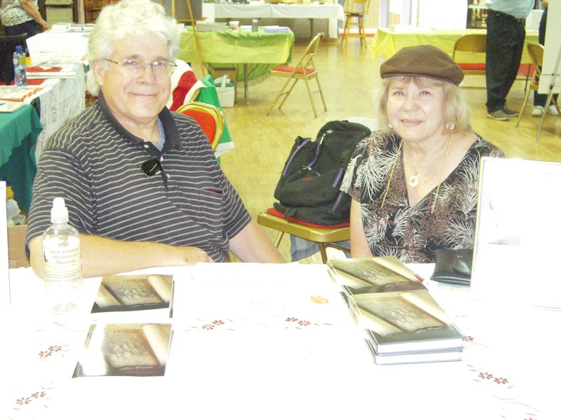 Kim Allen Wright, author of The Book, and his wife Sue Wright.