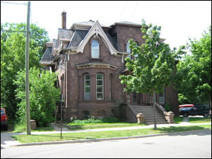 The Historic Adams Home at 200 E. Ridge St. where Will Adams lived with his parents and sister.