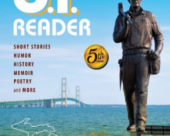 UPPAA The cover of up reader with a statue in the background.