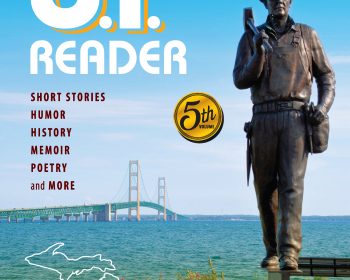 UPPAA The cover of up reader with a statue in the background.