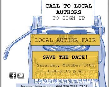 UPPAA A flyer for a local author fair.